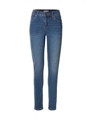 Damenhosen URBAN CLASSICS TB8370 HELLBLAU GEWASCHEN