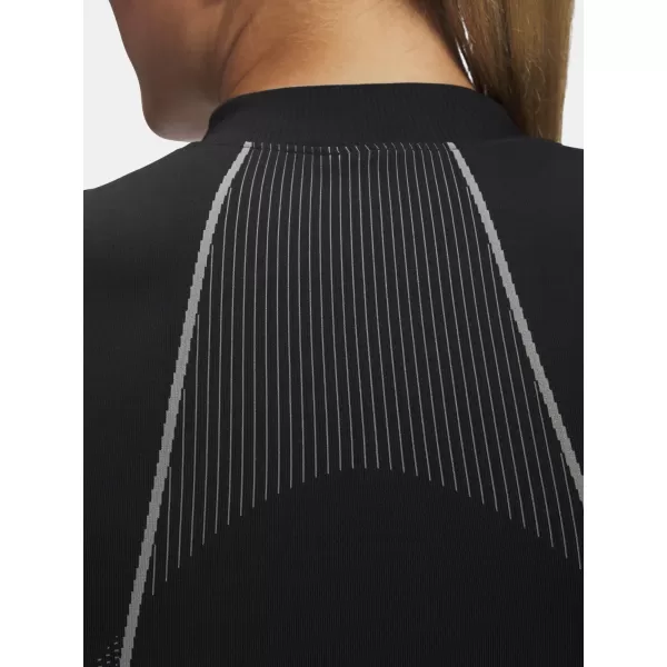  Damen-T-Shirt UNDER ARMOUR VANISH SEAMLESS LS 6000645-004 SCHWARZ 