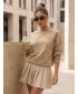 Damen-Sweatshirt DSTREET BY1194 BEIGE