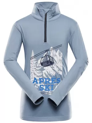Schnell trocknendes Kinder-T-Shirt ALPINE PRO STANSO ASHLEY BLUE VARIANTE PE