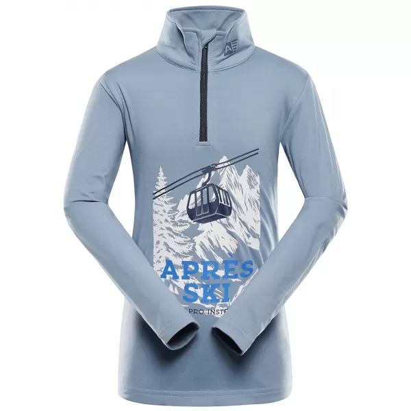  Schnell trocknendes Kinder-T-Shirt ALPINE PRO STANSO ASHLEY BLUE VARIANTE PE 