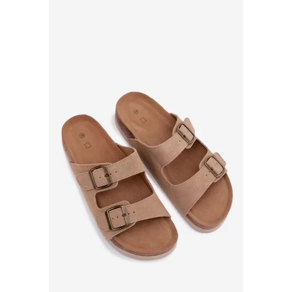  Damenhausschuhe BOTO 2832 KHAKI 