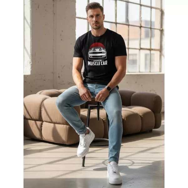  Herren-T-Shirt DSTREET NX046R SCHWARZ 