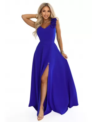 Damenkleid NUMOCO 643-8 KORNBLUMENBLAU