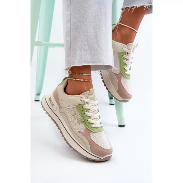 Damen-Sneaker BIG STAR SHOES NN274A091 BEIGE 