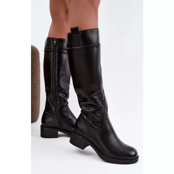  Damenstiefel SERGIO LEONE KZ-22 SCHWARZ 