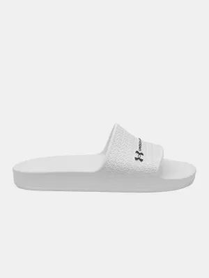 Herrenhausschuhe UNDER ARMOUR ARMR SLIDE LITE 6007528-100 WEIß