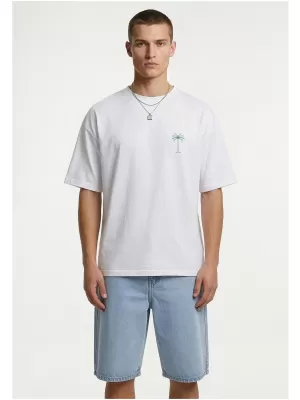 Herren-T-Shirt URBAN CLASSICS TB8756 WEIß