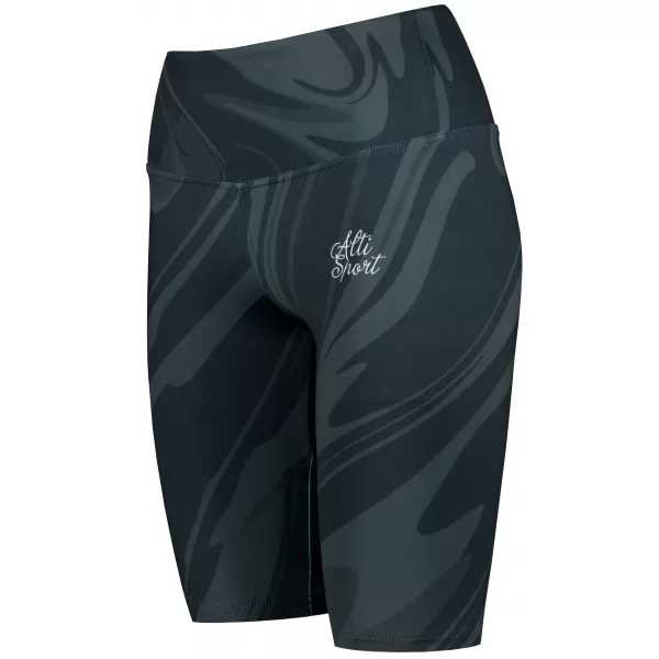  Premium-Overknee-Leggings für Damen (neue Größen) ALTISPORT VOJ/ALW072LEG06 SCHWARZ 