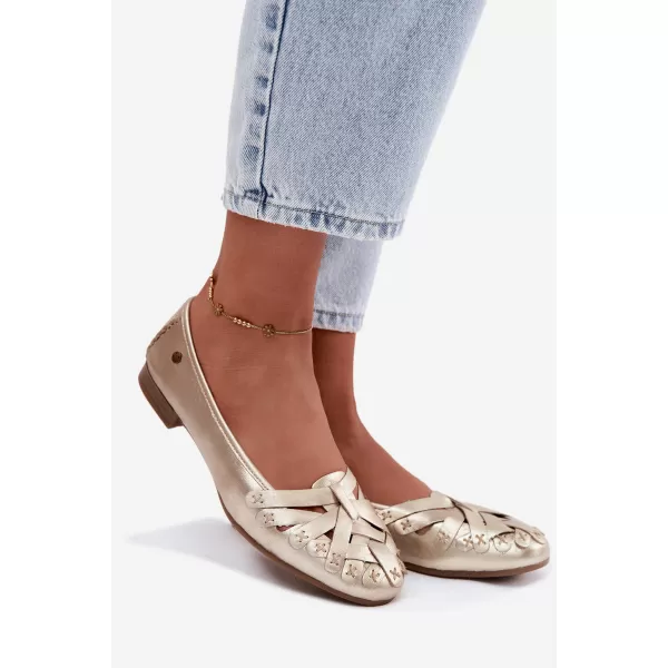  Ballerinas für Damen MACIEJKA P7542-41/00-0 PLATIN 