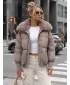 Damenjacke DSTREET TY5820 BRAUN