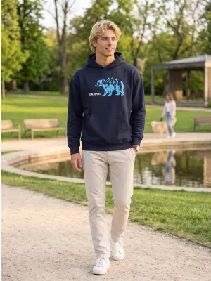 Herren-Sweatshirt ALTISPORT ALM193422 MARINEBLAU