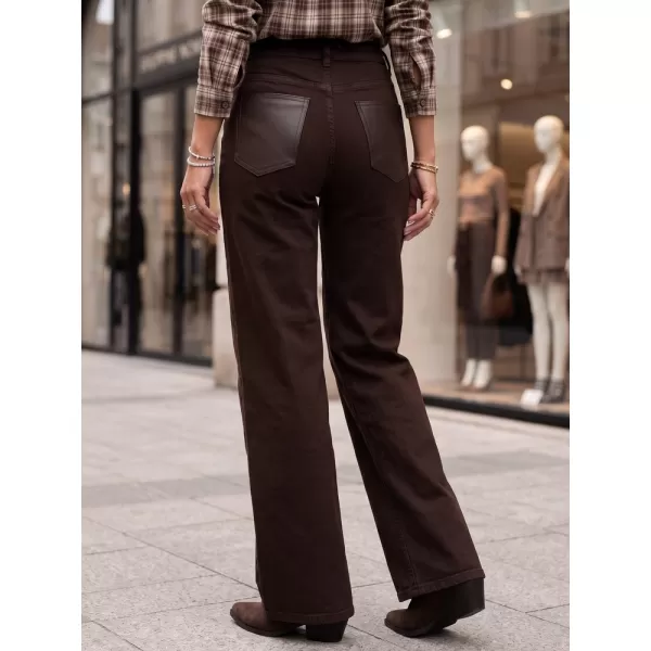  Damenhosen DSTREET UY3136 BRAUN 