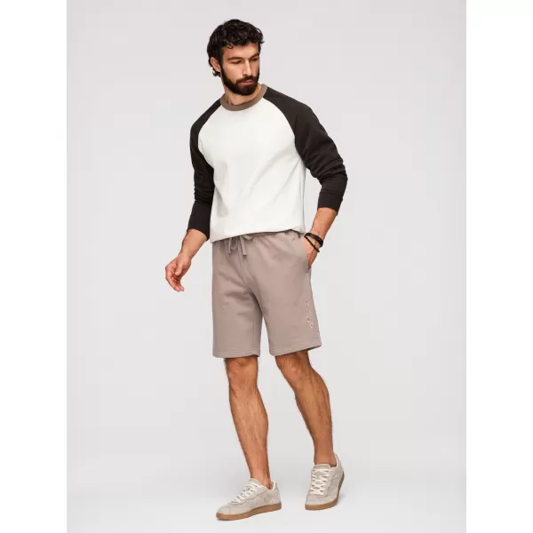  Herren-Shorts OMBRE Z125 BEIGE/HELLGRÜN 