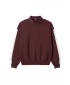 Herren-T-Shirt mit Kragen URBAN CLASSICS TB8595-01151 KIRSCHE