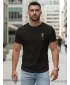 Herren-T-Shirt DSTREET NX5101R-BK SCHWARZ