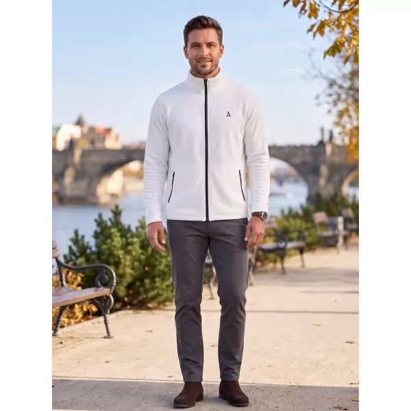  Fleece-Sweatshirt für Herren ALTISPORT ALM002852 WEIß 