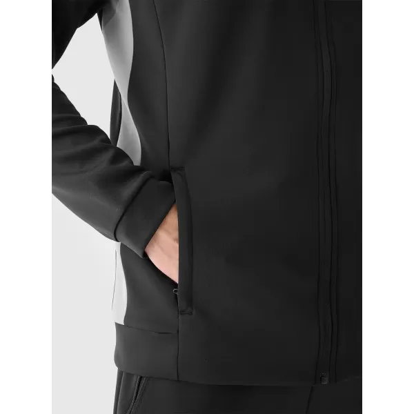  Herren-Sweatshirt 4F WAW25TSWSM1930 TIEFSCHWARZ 
