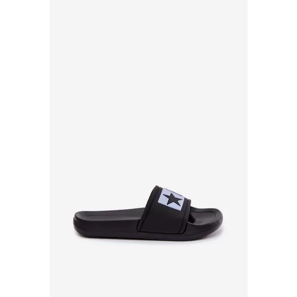  Kinderhausschuhe BIG STAR SHOES TT374A003 SCHWARZ/BLAU 