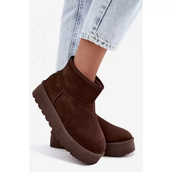  Damenschuhe BIG STAR SHOES UU274223 BRAUNE/BEIGE SCHATTEN 