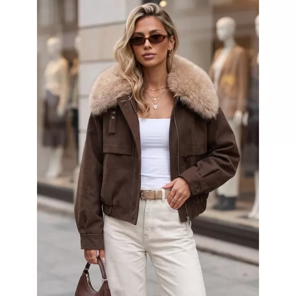  Damenjacke DSTREET TY5694 BRAUN 