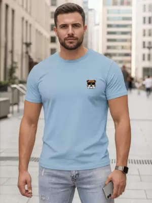 Herren-T-Shirt DSTREET NX0125R-SK HELLBLAU