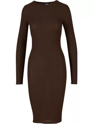 Kleid URBAN CLASSICS TB1340 BRAUN