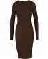 Kleid URBAN CLASSICS TB1340 BRAUN