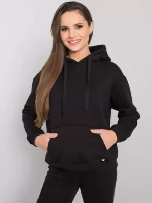 Damen-Sweatshirt BASIC FEEL GOOD RV-BL-7306.41 NOIR