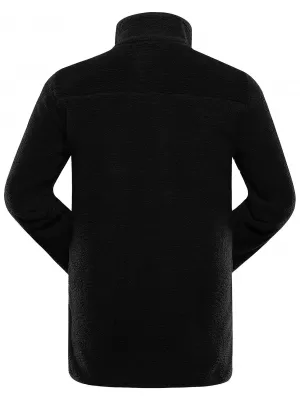 Warmes Herren-Sweatshirt ALPINE PRO FERAD 3 SCHWARZ