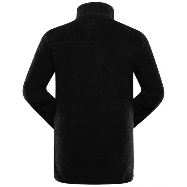  Warmes Herren-Sweatshirt ALPINE PRO FERAD 3 SCHWARZ 