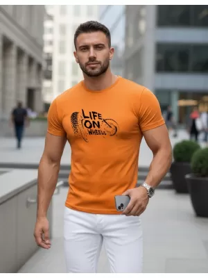 Herren-T-Shirt DSTREET NX5016R-OR ORANGE