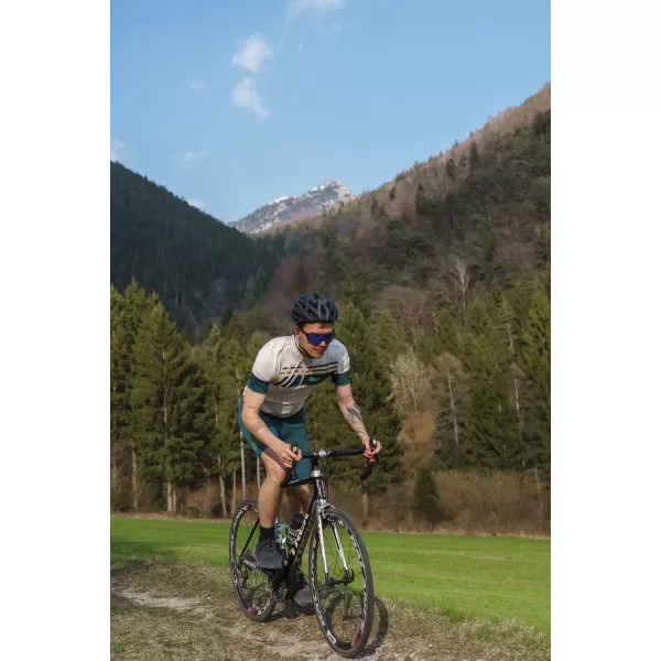  Herren-Radtrikot NORDBLANC STEER NBSMF8080 BEIGE 