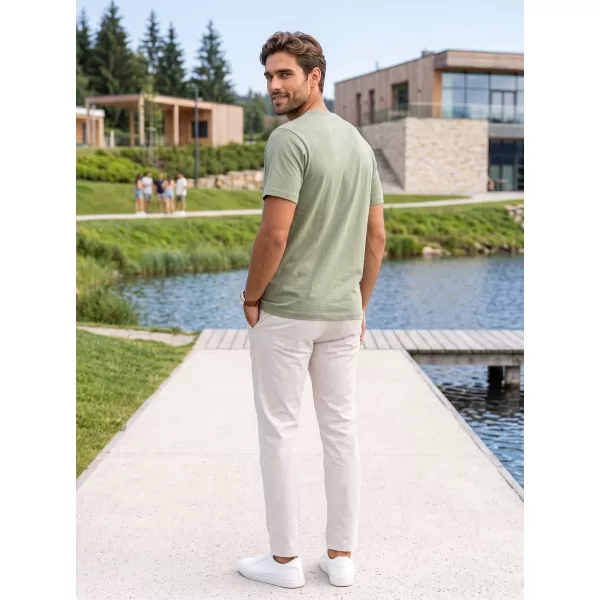  Herren-T-Shirt ALTISPORT NP/ALMST20001 MILITÄRGRÜN 