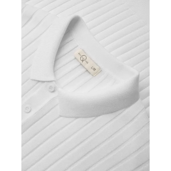  Herren-Poloshirt OMBRE OM-POSS-0180 CREMEFARBEN 