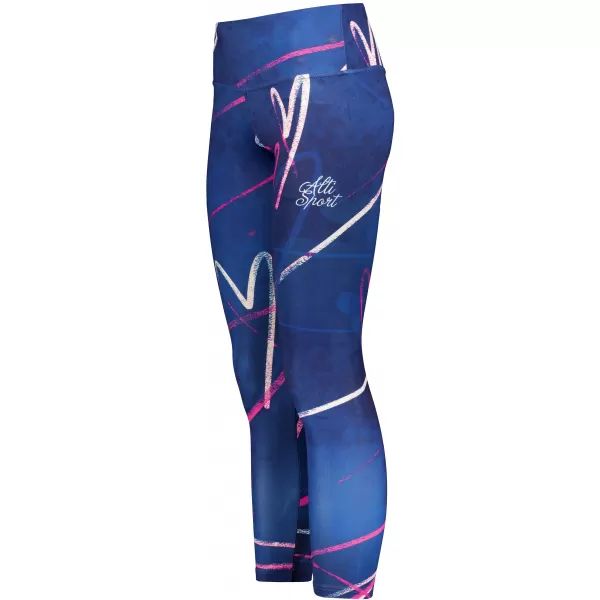  Lange Premium-Leggings für Damen (neue Größen) ALTISPORT VOJ/ALW082LEG05 DUNKELBLAU 