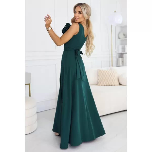  Kleid NUMOCO 669-1 FLASCHENGRÜN 