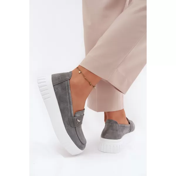  Damen-Stiefeletten VINCEZA 93218 GRAU 