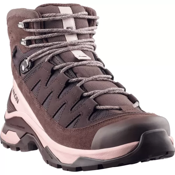  Damenschuhe SALOMON QUEST ECHO GORE TEX L47968500 SCHWARZER KAFFEE/SCHATTENGRAU/SCHWARZ 
