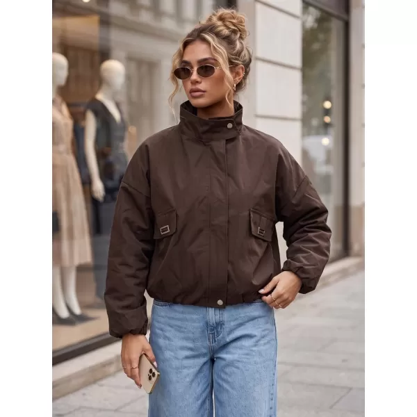  Damenjacke DSTREET TY6022 BRAUN 
