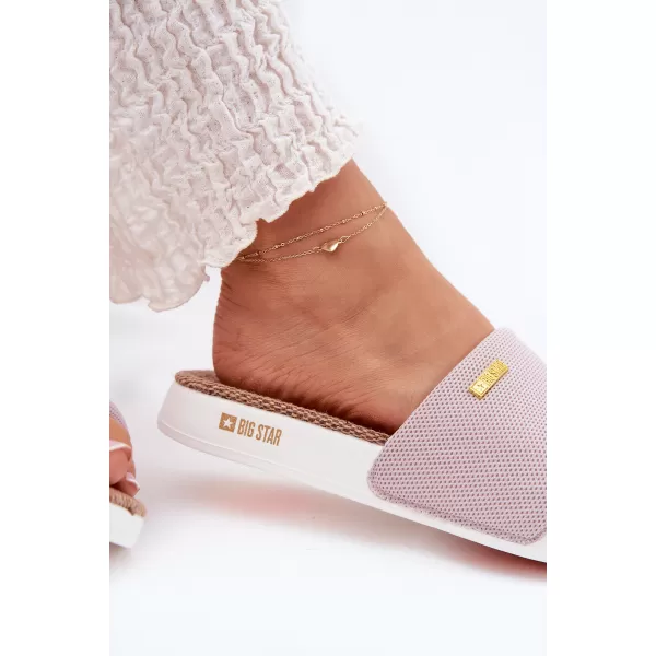  Damenhausschuhe BIG STAR SHOES RR274A105 ROSA 