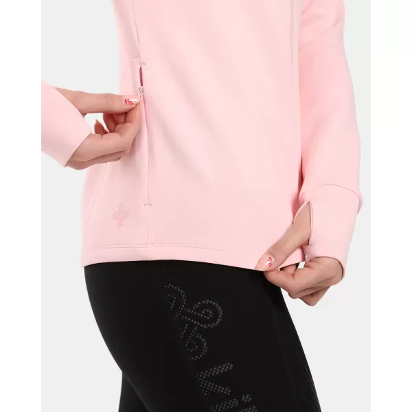  Fleece-Sweatshirt für Damen KILPI LAJEN-W 1L0205KI HELLROSA 