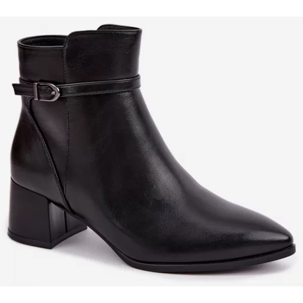  Dame-Stiefeletten SERGIO LEONE BT-33 SCHWARZ 