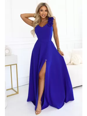 Damenkleid NUMOCO 643-8 KORNBLUMENBLAU