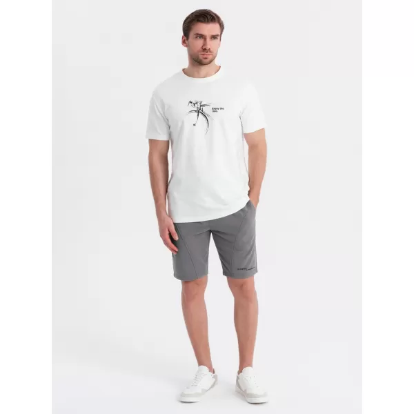  Herren-Shorts OMBRE Z127 HELLBLAU/GRAU 