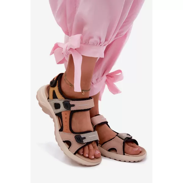  Damensandalen EVENTO 26SD18-56 SCHWARZ/ORANGE 