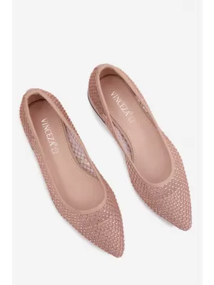 Ballerinas für Damen VINCEZA 62294 BEIGE
