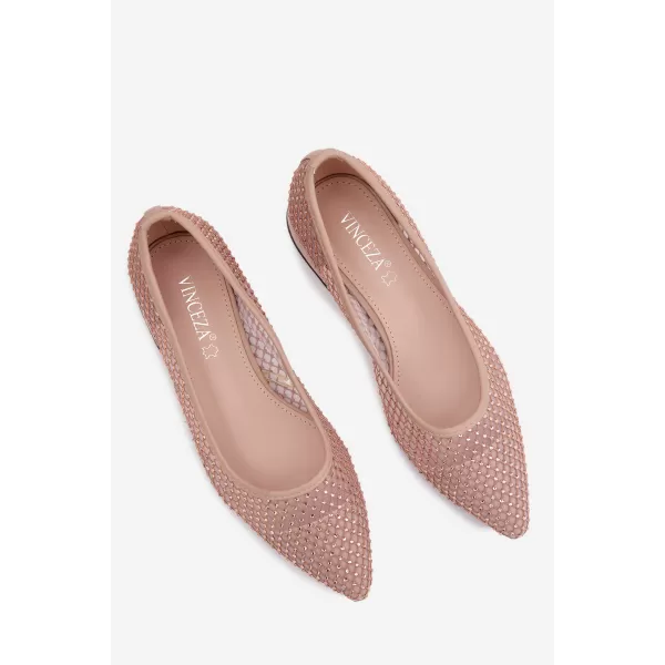  Ballerinas für Damen VINCEZA 62294 BEIGE 