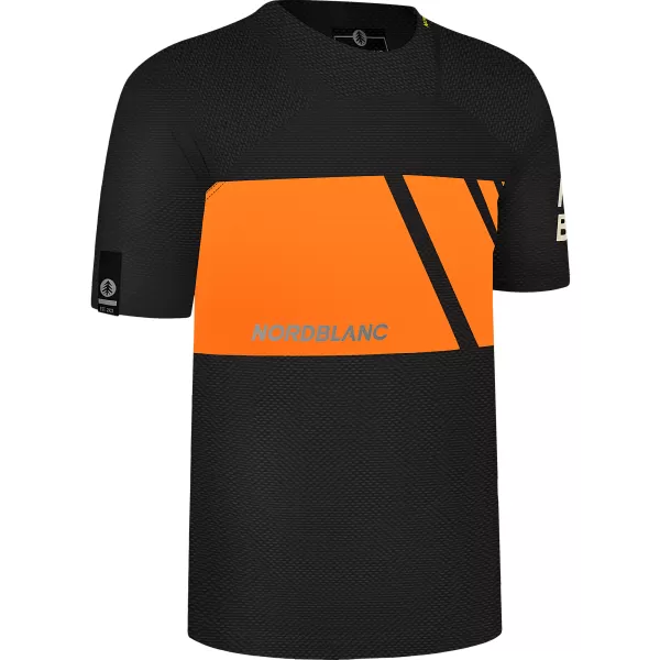  Funktionelles Radsport-T-Shirt für Herren NORDBLANC MUD NBSMF8083 ORANGE 
