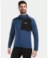 Fleece-Sweatshirt für Herren KILPI SEVELEN-M 1M0202KI DUNKELBLAU